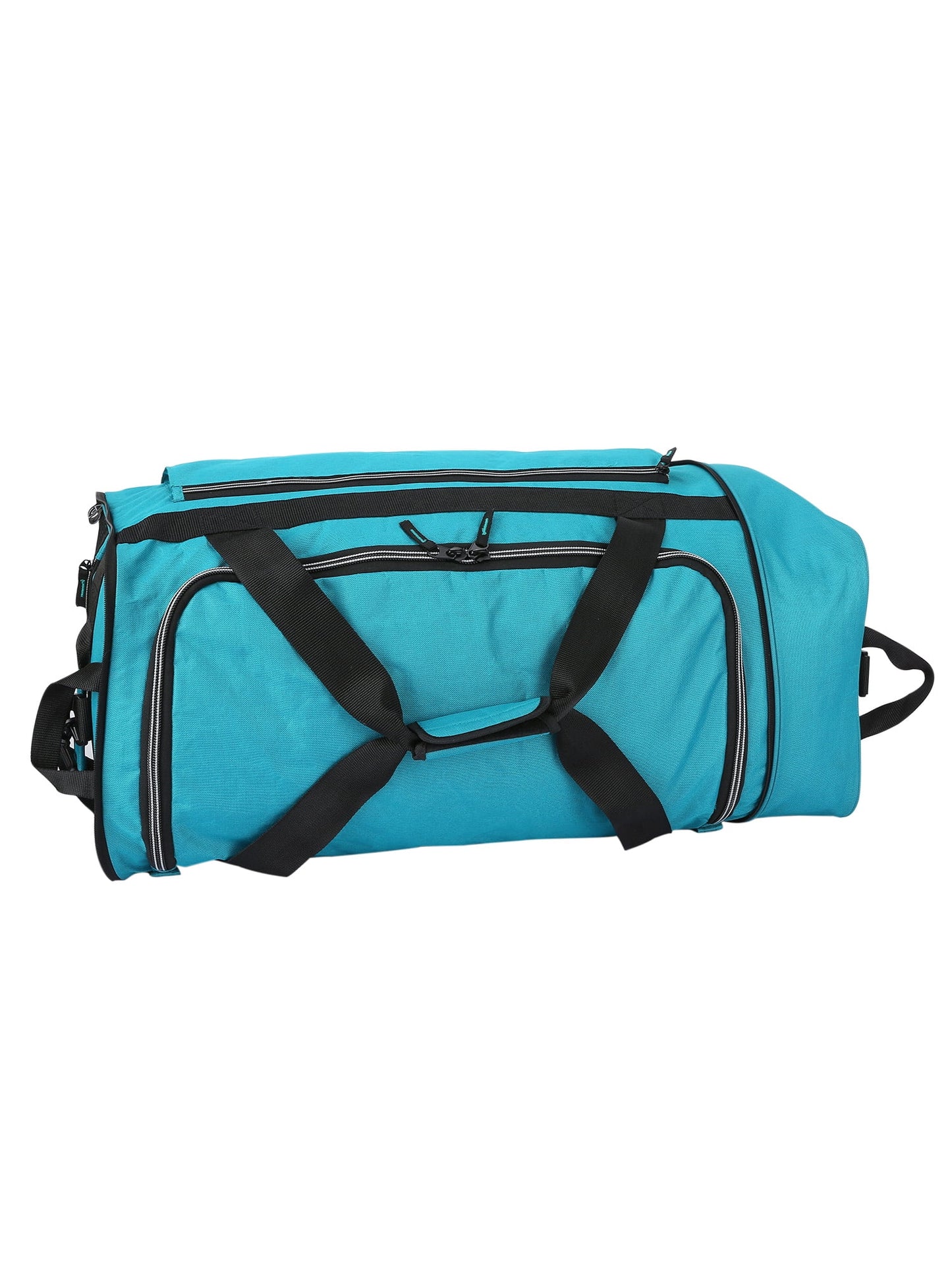 Protégé 28" Rolling Collapsible Travel Duffel Bag, Teal